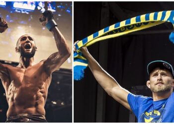 Khamzat Chimaev Alexander Gustafsson Foto Instagram _ MMAnytt