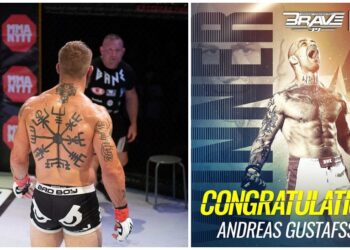 Andreas Gustafsson Foto MMAnytt _ BRAVE CF