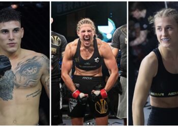 Elin Öberg Malin Hermansson Bernardo Sopai BRAVE CF 38 MMA UFC