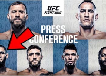 Khamzat Chimaev UFC Vegas 11 presskonferens