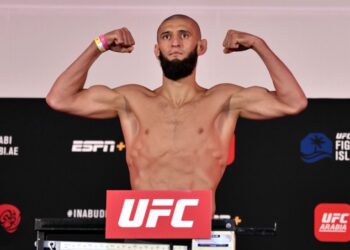 Khamzat Chimaev invagning UFC Vegas 11
