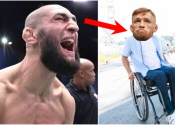 Khamzat Conor McGregor rullstol UFC MMA