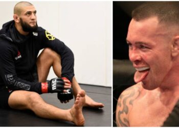 Khamzat Chimaev Colby Covington UFC MMA varning