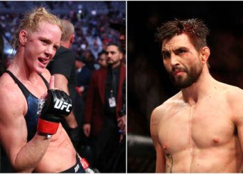 UFC MMA Holly Holm Carlos Condit matchkort Irene Aldana Fight Night
