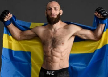 GUram Kutateladze UFC MMA Sverige flagga Sverigeflagga