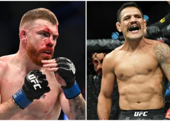 Paul Felder Rafael dos Anjos UFC MMA