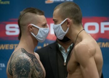 Superior Challenge 21 resultat mma Adam Westlund Tobias Harila staredown