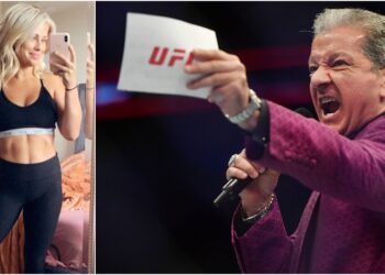 Bruce Buffer Paige VanZant (© Jasen Vinlove-USA TODAY Sports + IG_ paigevanzant)