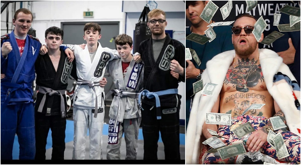 SBG Portarlington Conor McGregor (Instagram_ SBG Port + thenotoriousmma)