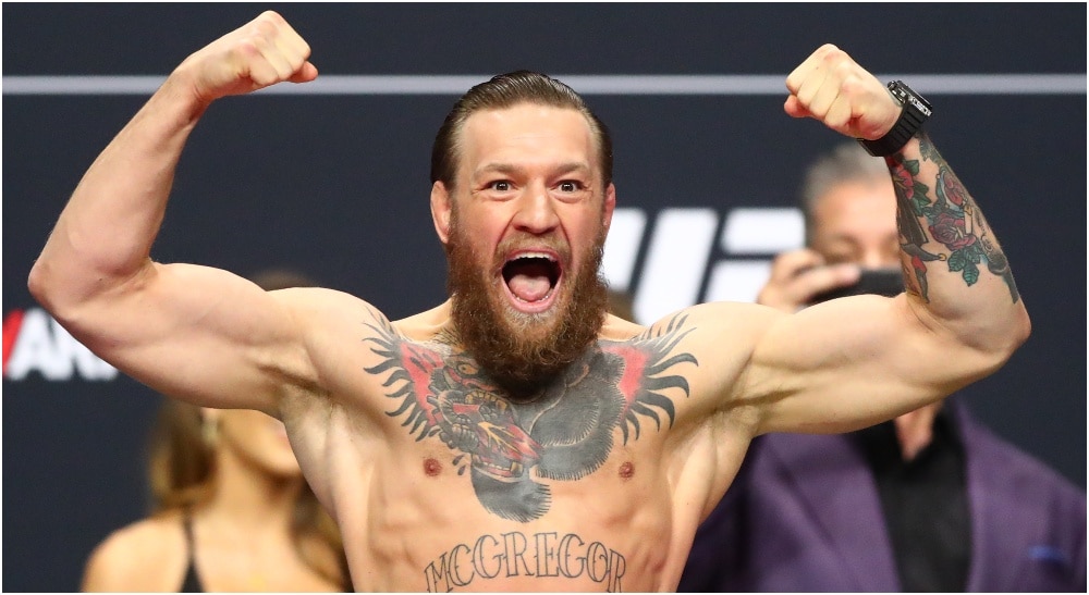 UFC 257 odds Conor McGregor (© Mark J. Rebilas-USA TODAY Sports)