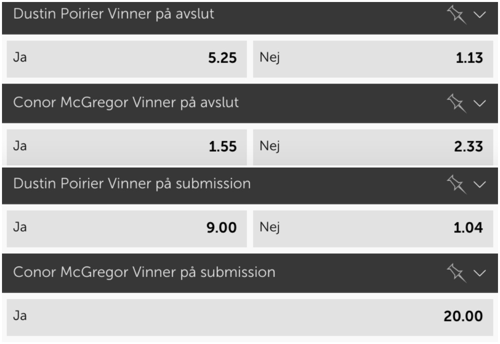 MMAnytt UFC 257 Countdown Betsafe