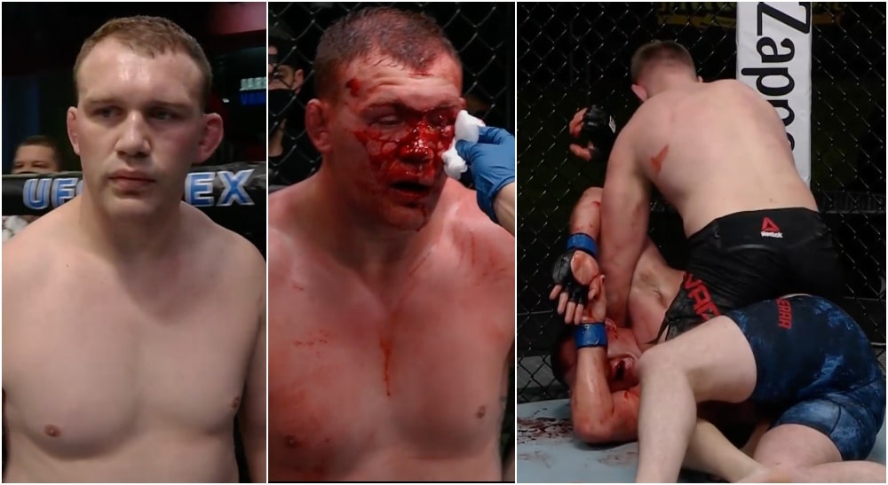 UFC domare Serghei Spivac vs Jared Vanderaa