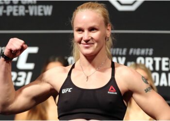 Valentina Shevchenko (© Tom Szczerbowski-USA TODAY Sports)