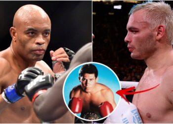 Anderson Silva Julio Cesar Chavez Jr (© Jason Silva, © Joe Camporeale-USA TODAY Sports)