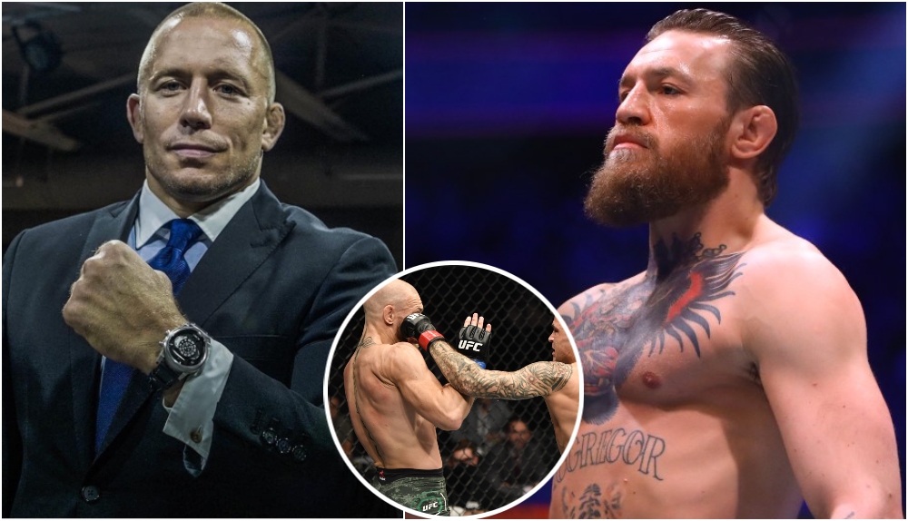 Georges St-Pierre Conor McGregor. Foto_ Instagram, © Handout Photo-USA TODAY Sports (2)