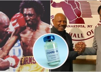 Marvin Hagler vs Thomas Hearns Vaccin @realmarvinhagler, @thomashitmanhearns