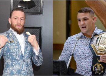 Conor McGregor Dustin Poirier, © Dan MacMedan, Andre Broussard/Spec US Sport TODAY