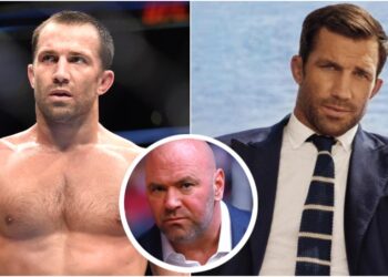 Luke Rockhold, Dana White, © Don Wright, Mark J. Rebilas US Sport TODAY, Instagram @lukerockhold