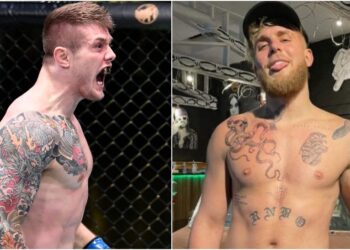 Marvin Vettori, Jake Paul © UFC, Instagram, @jakepaul