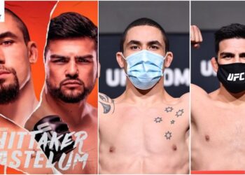 UFC Vegas 24, Robert Whittaker, Kelvin Gastelum