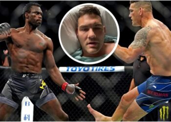 Uriah Hall, Chris Weidman, © Jasen Vinlove US Sport TODAY, IG @chrisweidman