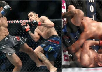 Tony Ferguson Beneil Dariush (© Troy Taormina-USA TODAY Sports)