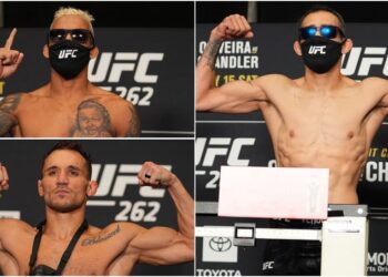 UFC 262, Charles Oliveira, Michael Chandler, Tony Ferguson