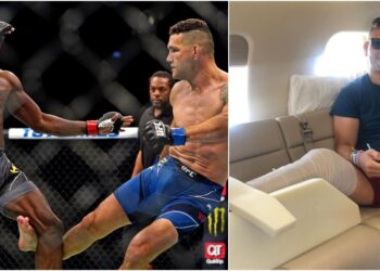 Uriah Hall, Chris Weidman, © Jasen Vinlove, US Sport TODAY, Instagram @chrisweidman
