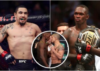 Israel Adesanya, Robert Whittaker, @USATODAY