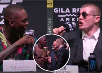 Israel Adesanya, Marvin Vettori, UFC 263 presskonferens