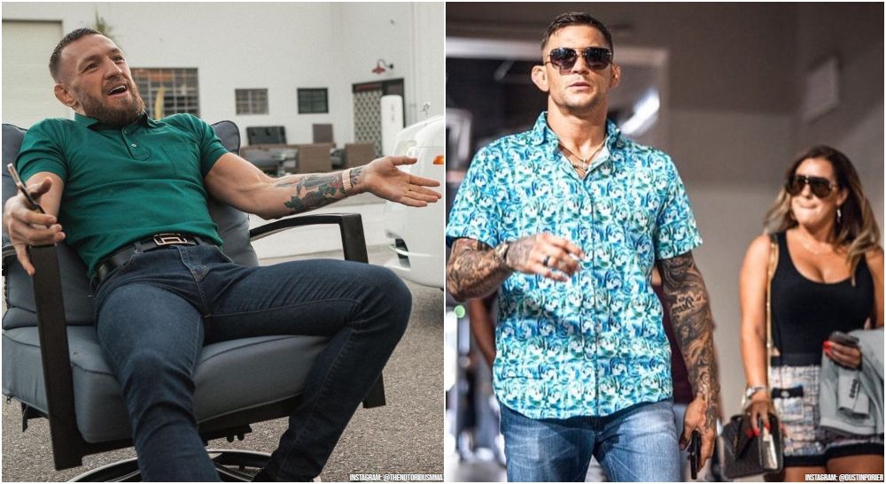 Conor McGregor, Dustin Poirier, UFC 264