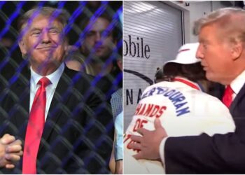 Jorge Masvidal, Donald Trump, UFC 264