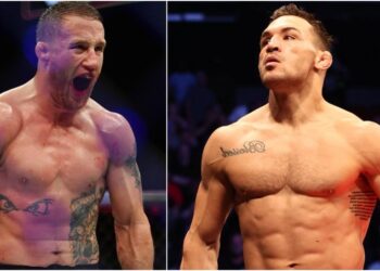 Justin Gaethje Michael Chandler UFC 268 (USA Today Sports)