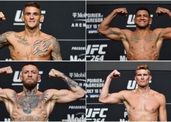 UFC 264, Conor McGregor, Dustin Poirier, GIlbert Burns, Stephen Thompson