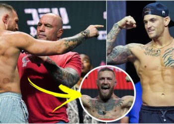 UFC 264 MMAnytt Conor McGregor Dustin Poirier (© Gary A. Vasquez-USA TODAY Sports)