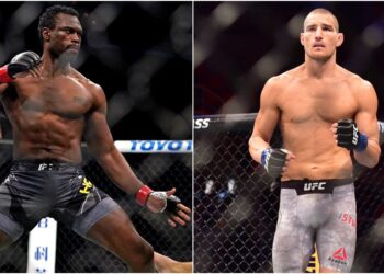 UFC Vegas 33, Uriah Hall, Sean Strickland