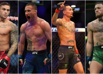 Dustin Poirier, Justin Gaethje, Max Holloway, Conor McGregor