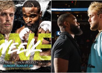 Jake Paul, Tyron Woodley