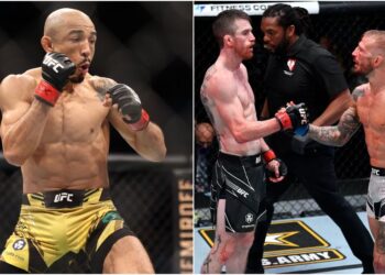 Jose Aldo, T.J. Dillashaw, Cory Sandhagen