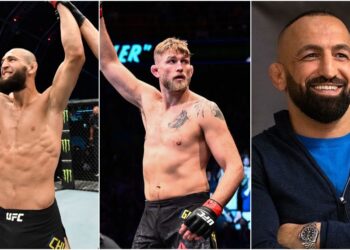 Khamzat Chimaev, Alexander Gustafsson, Reza Madadi