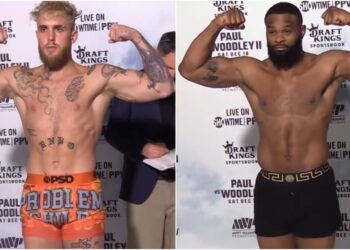 Jake Paul, Tyron Woodley