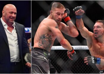 Justin Gaethje, Dana White