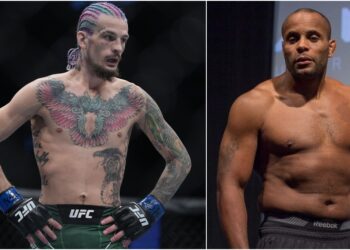 Sean O’Malley Daniel Cormier. Foto_ © Stephen R. Sylvanie-USA TODAY Sports