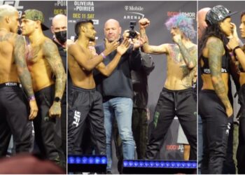 UFC 269 weigh ins