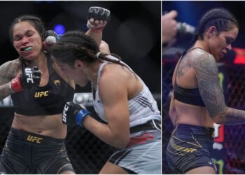 Amanda Nunes. © Stephen R. Sylvanie-USA TODAY Sports