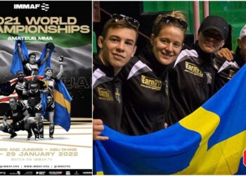 MMA-landslaget. Foto Stefan Romare