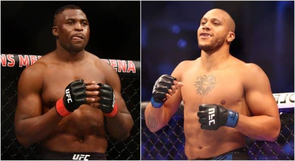 MMAnytt Francis Ngannou Cyril Gane