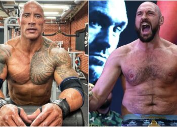 Tyson Fury Dwayne Johnson