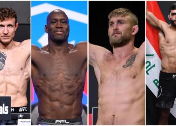 Amir Albazi, Jack Hermansson, Sadibou Sy, Alexander Gustafsson.