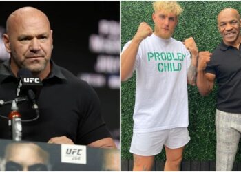 Jake Paul Dana White Instagram.